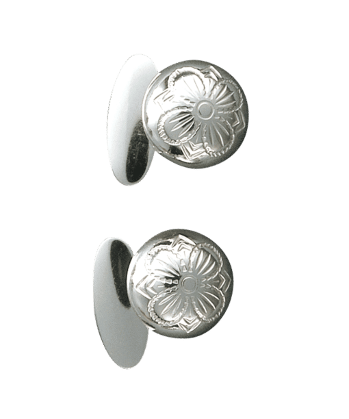 Mansjettknappar, kvit