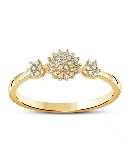 Alternative view of Diamantring 0,20ct TW.SI g.g