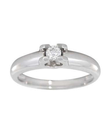 Carmen diamantring i hvitt gull 0.10 ct. TW.SI