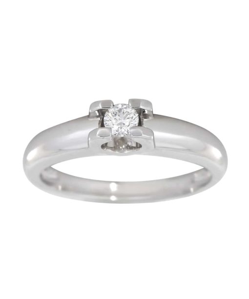Carmen diamantring i hvitt gull 0.10 ct. TW.SI