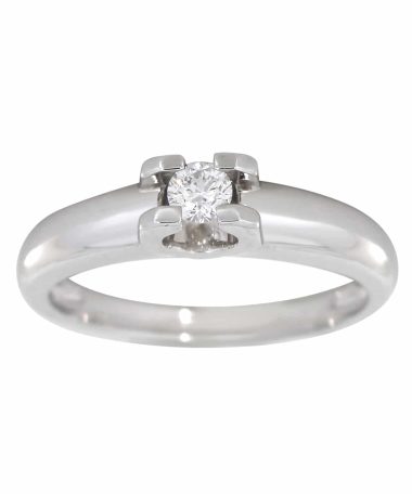 Carmen diamantring i hvitt gull 0.15 ct. TW.SI