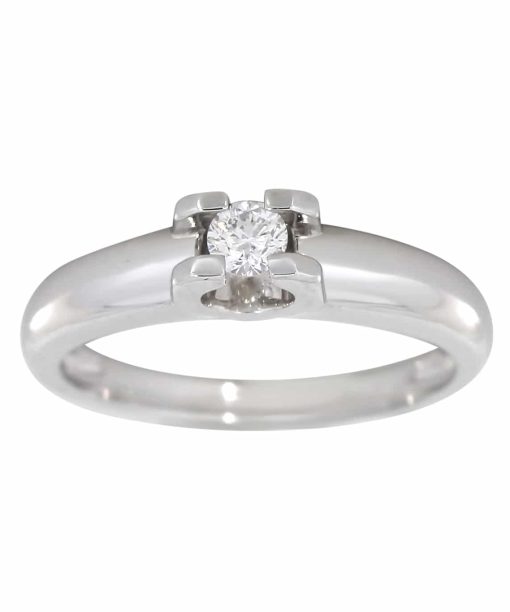 Carmen diamantring i hvitt gull 0.15 ct. TW.SI
