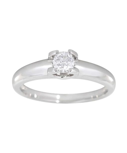 Carmen diamantring i hvitt gull 0.20 ct. TW.SI