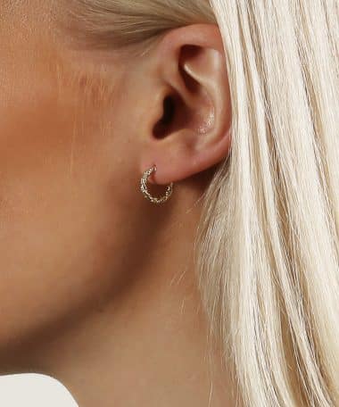 Alternative view of Snö of Sweden Exibit small ring ear plain g-Onesize