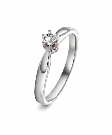 Christophersen Hvitt Gull Ring 0,10 TWSI 1 br superst