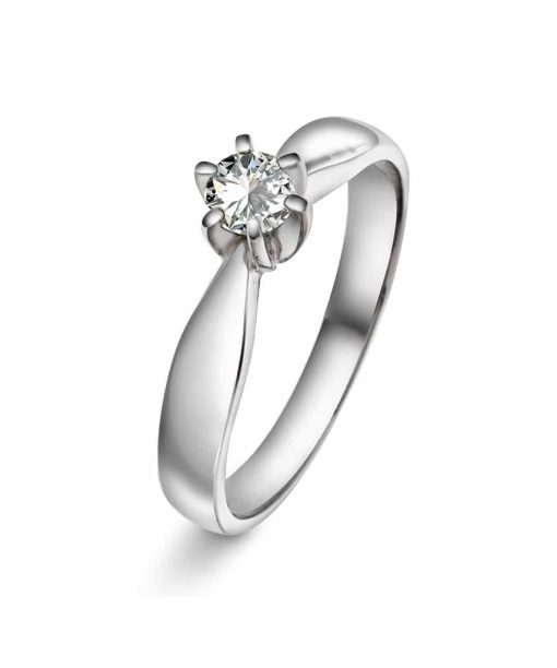 Christophersen Hvitt Gull Ring 0,25 TWSI 1 br superst