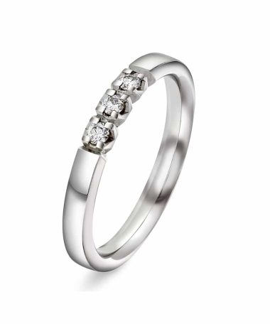 Christophersen Hvitt Gull Ring all beta 0,09 TW SI 3b
