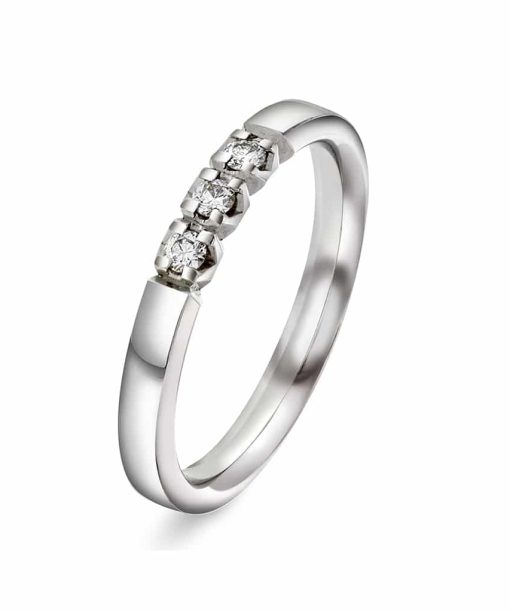 Christophersen Hvitt Gull Ring all beta 0,09 TW SI 3b