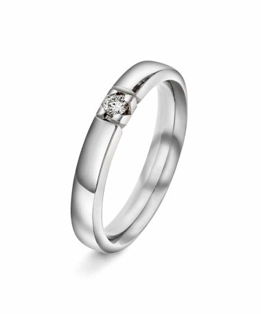 Christophersen Hvitt Gull Ring all beta 0,07 TW SI 1b