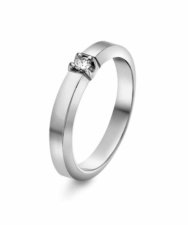 Christophersen Hvitt Gull Ring all sigma 0,05 TWSI 1b