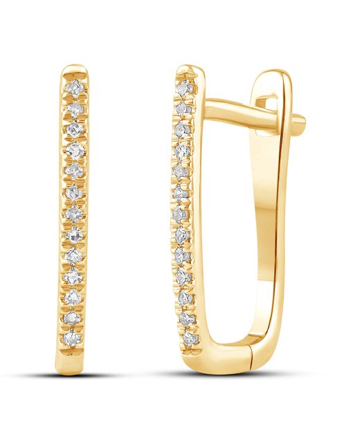 Alternative view of Diamantcreoler 0,12ct TW.SI g.g