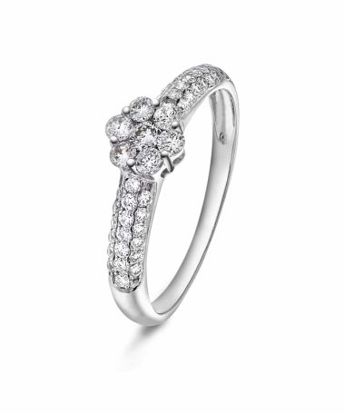 Christophersen Hvitt Gull Ring 0,50 WSI