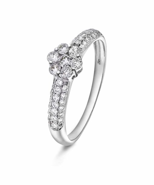 Christophersen Hvitt Gull Ring 0,50 WSI