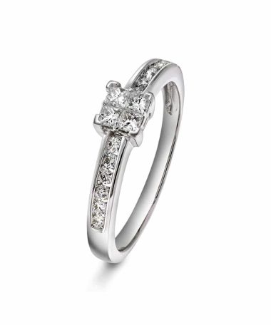 Christophersen Hvitt Gull Ring 0,33 WSI