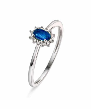 Christophersen Hvitt Gull Ring saf WSI 0,04