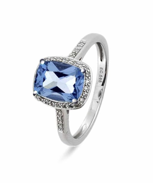 Christophersen Hvitt Gull Ring b.top WSI 0,10 36 8/8