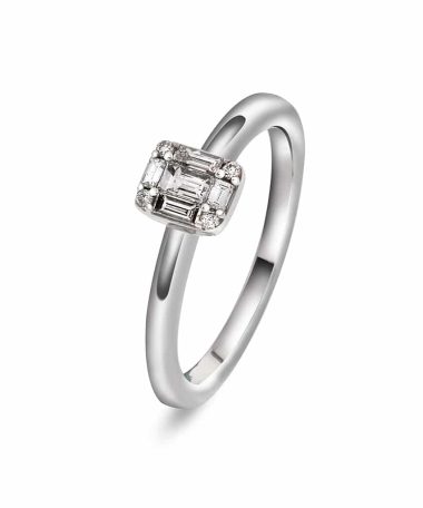 Christophersen Hvitt Gull Ring 0,29 WSI 9 mix
