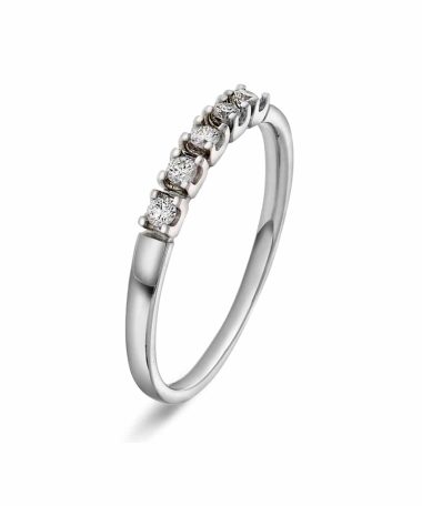 Christophersen Hvitt Gull Ring  0,15 WSI 5 br
