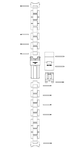 L600154855 - BRACELET SS 21/19 MM