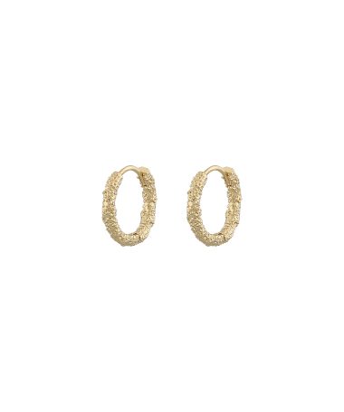 Snö of Sweden Palma ring ear 14 mm plain g-Onesize