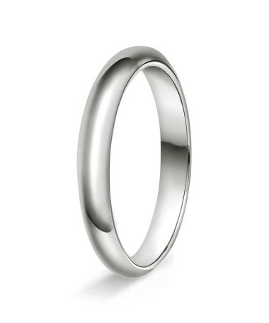Halvr/flat 3mm polert h
