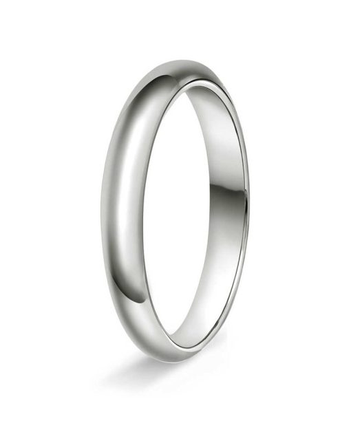 Halvr/flat 3mm polert h