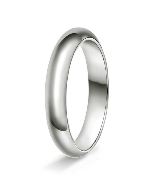 Halvr/flat 4mm polert h