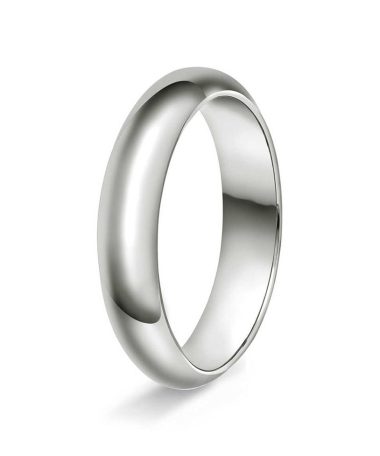 Halvr/flat 5mm polert h