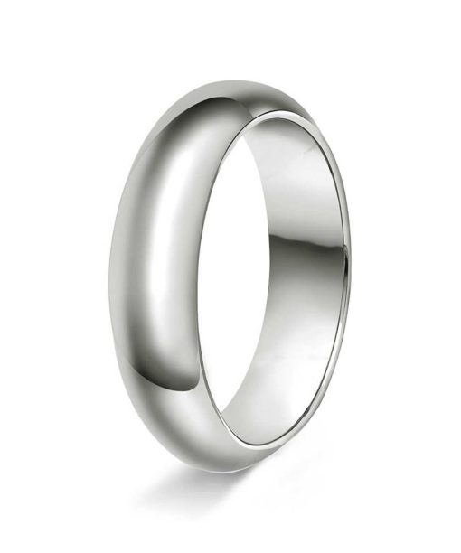 Halvr/flat 6mm polert h