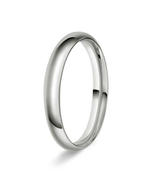 Halvrund/buet 2mm polert h