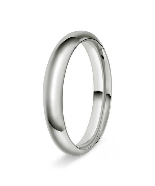 Halvrund/buet 3mm polert h