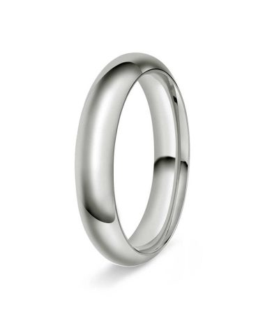 Halvrund/buet 4mm polert h