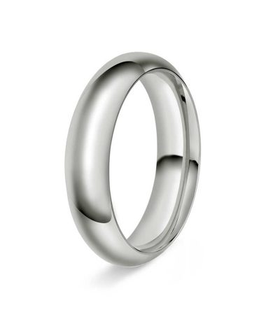 Halvrund/buet 5mm polert h