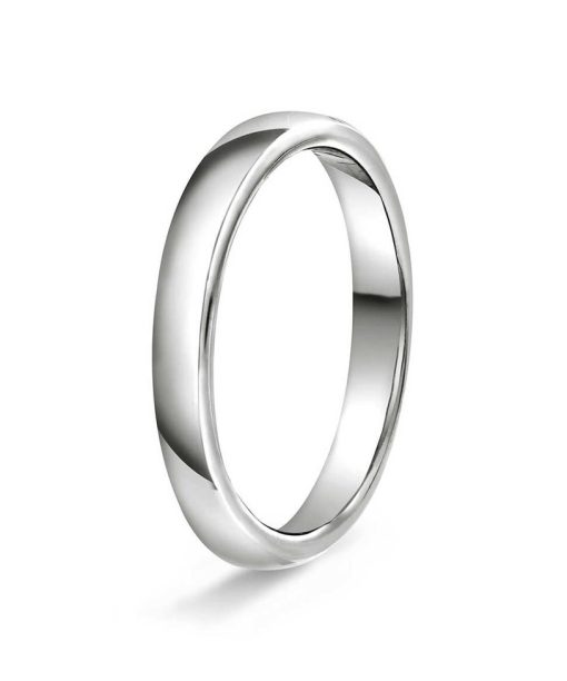 Hvelvet/flat 2mm polert h