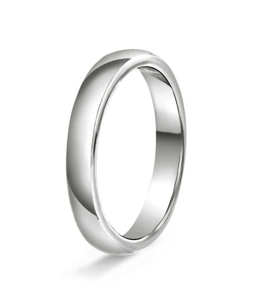 Hvelvet/flat 3mm polert h