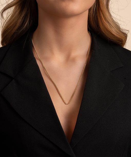 Alternative view of Snö of Sweden Liddy thin neck 45 plain g-45 cm