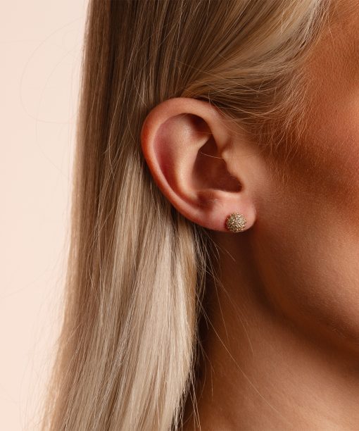 Alternative view of Snö of Sweden Bennet crystal ear g/clear-Onesize