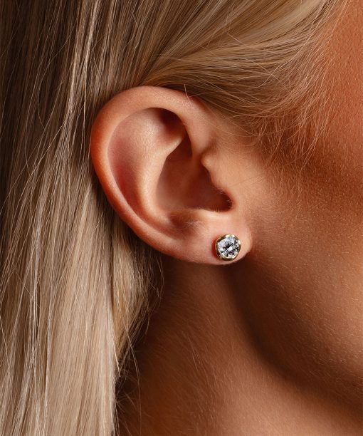 Alternative view of Snö of Sweden Kitty crystal ear g/clear-Onesize