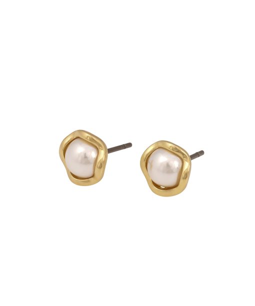 Snö of Sweden Kitty pearl ear g/white-Onesize