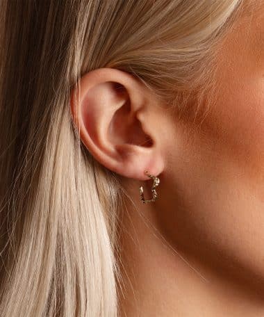 Alternative view of Snö of Sweden Cat small oval ear plain g-Onesize