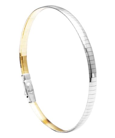 Omega armbånd 2-farget 585