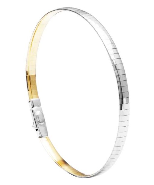 Omega armbånd 2-farget 585