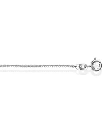Anker kjede i gull rund 1,3 mm 42 cm