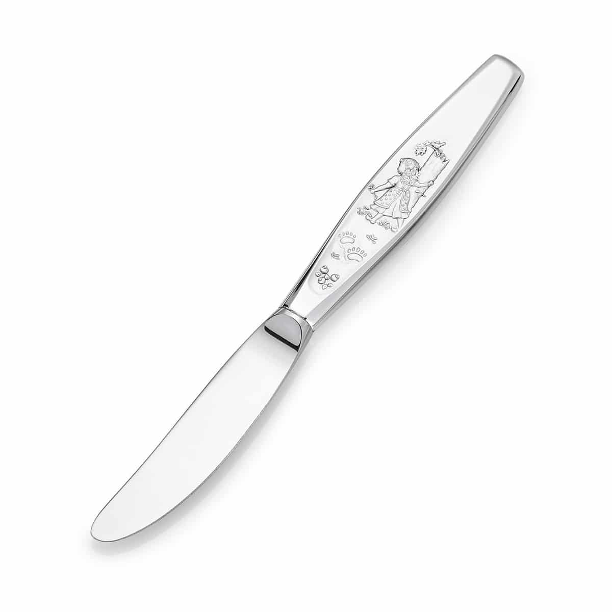 EIK Barn - Gullhår Barnekniv i sølv