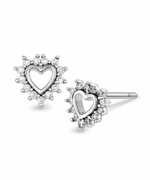 Prins & Prinsesse - Ørepynt i Sølv