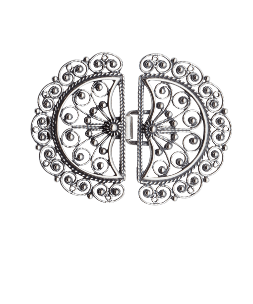 Beltespenne Bergen filigran, oksidert