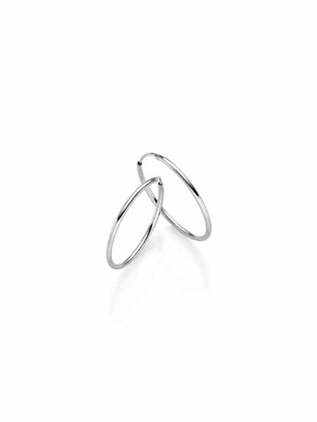 GD Classic - sølv ørepynt Creol 35 mm