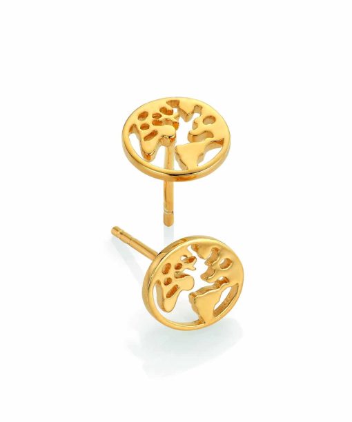 GD Classic Forgylt ørepynt i sølv