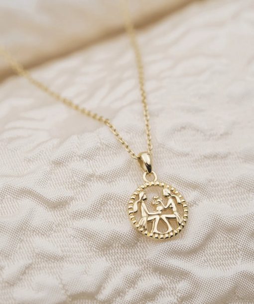 Alternative view of Smykke i sølv horoskop Tvilling