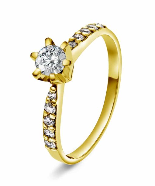 Superstar ring, Diamant 0.48ct (TWSI)